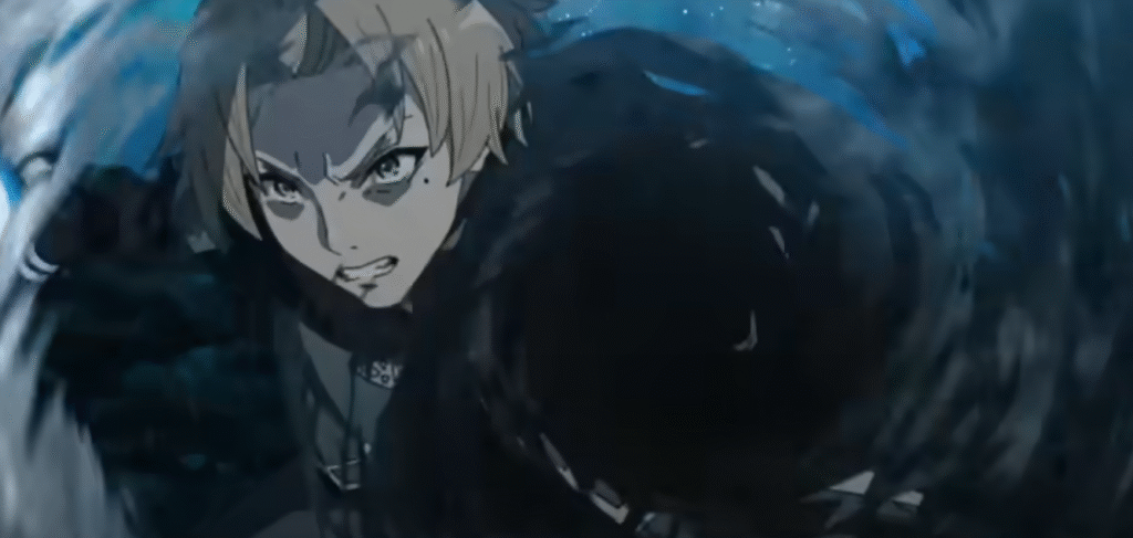 Bleach, Thousand-Year Blood War Worm hole black fight